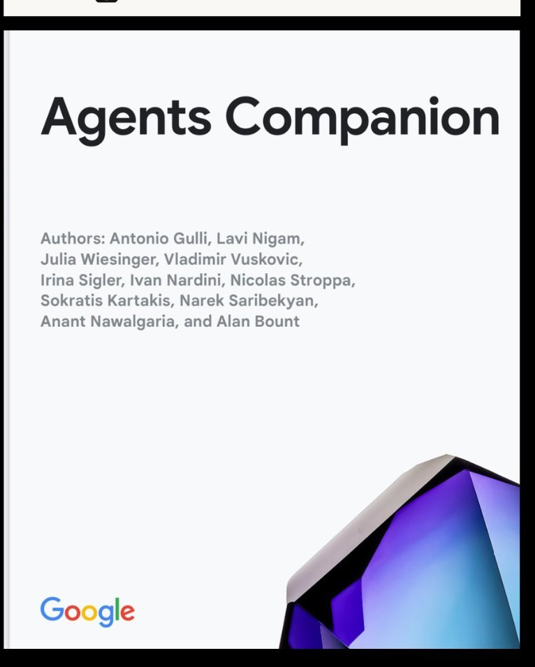 Kaggle: Agents Companion kapağı